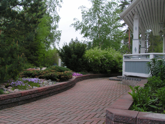 Kivimuurin yksityiskohta